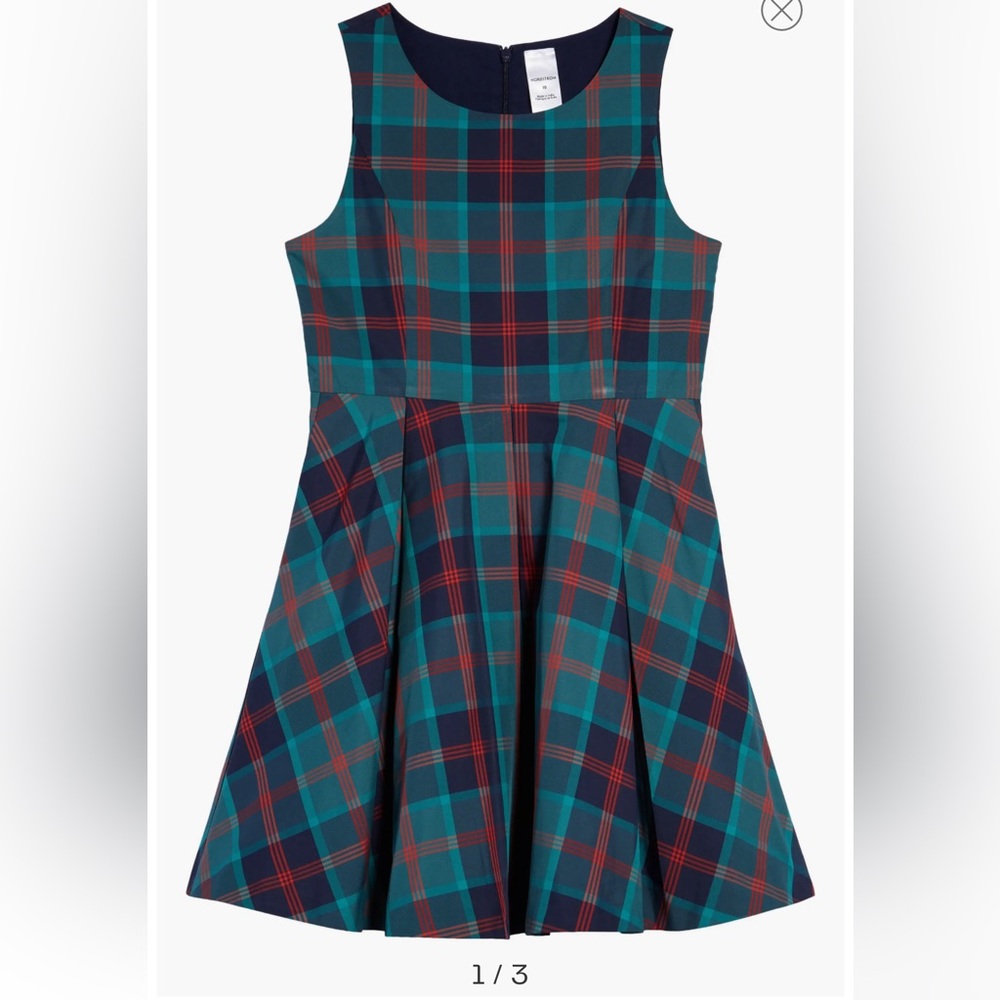 Nostrom seasonal dress girls size 12